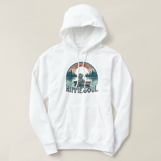 Hippie Soul Hooded Sweatshirt (Design voorkant)