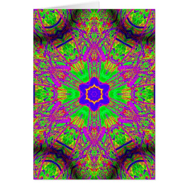 hippie style psychedelic (Voorkant)