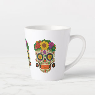 Hippie Suiker Schedel Latte Mok