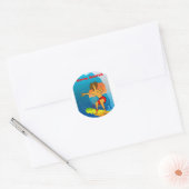 Hippie Surfer sticker (Envelop)