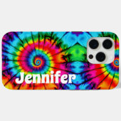 Hippie Tie Dye iPhone / iPad case (Achterkant (horizontaal))