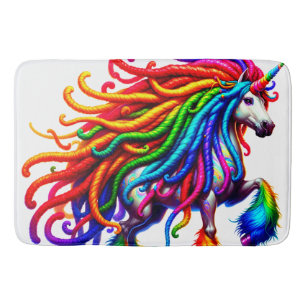 Hippie Unicorn Badmat