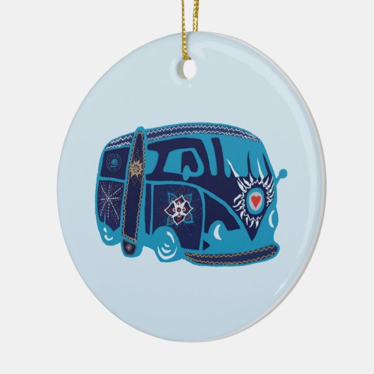 Hippie Van Ornament (Links)