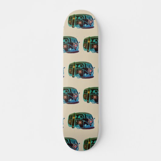 Hippie Van Skateboard (Devant)