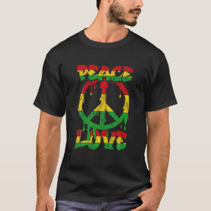 Hippie Vredesbord Geschenk Vrede T-shirt
