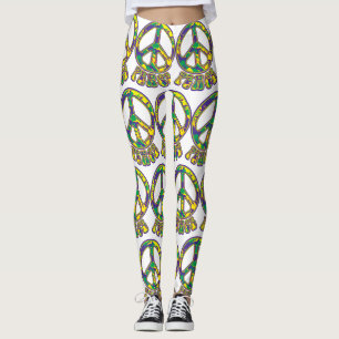 Hippie Vredesteken 60s 70s Leggings