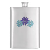 Hippie Vredesteken Bloemkracht Paarse Aqua Flacon (Voorkant)