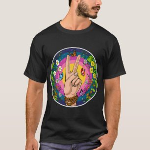 Hippie Vredesteken T-shirt