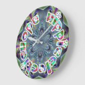 HippieClecticHope APL 20-13 Fractal Grote Klok (Hoek)