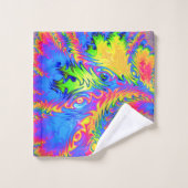 HippieClecticHope op HDRa Bad Handdoek (Wasdoekje)