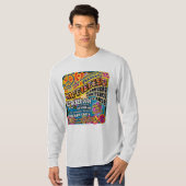 Hippiefest Concert Poster T-shirt (Voorkant volledig)