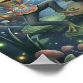 HippieFrogMusician2 Poster (Hoek)