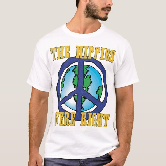 hippies02 t-shirt (Voorkant)