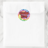  Hippies Rock Tie Dye Sticker (Tas)