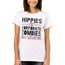 Hippies vs. Corporate Zombies Bernie