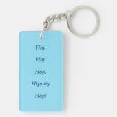Hippity Hop Pasen Sleutelhanger (achterkant)