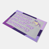 Hippity Hoppity Sortez de mon tapis de porte de pr (Incliné)