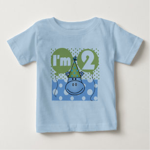 Hippo 2e Anniversaire Tshirts et cadeaux