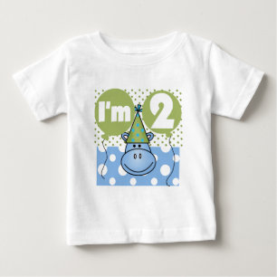 Hippo 2e verjaardag Tshirts en geschenken