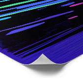 Hippo Abstracte kunst Poster (Hoek)