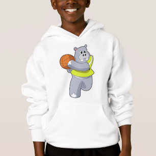 Hippo als Basketballspeler met Basketball.PNG