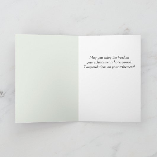 Hippo and Penguins Retication Card Kaart (Binnen)