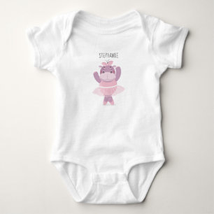 Hippo Ballerina Kwekerij Romper