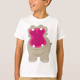 Hippo Big Mouth T-shirt