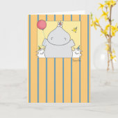 HIPPO BIRDIE 2000 KAART (Gele Bloem)