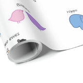 Hippo Birdies Two Ewes Cadeaupapier (Rol Hoek)