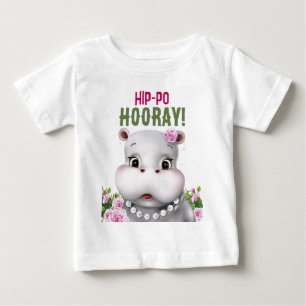 Hippo bloemen meisje verjaardag