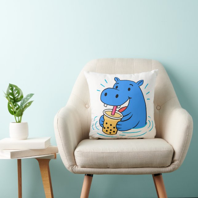 Hippo Boba Kussen (Stoel)