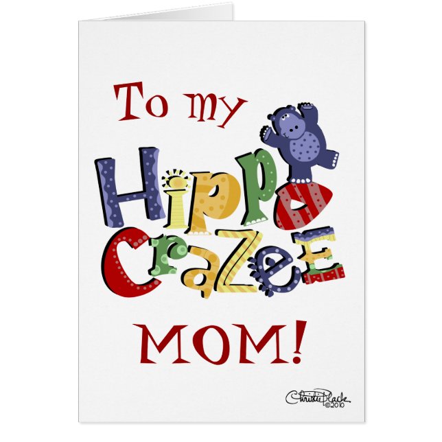 Hippo Crazee (op lichtkleuren) (Voorkant)