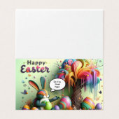 Hippo de Pâques violet (Outside Unfolded)