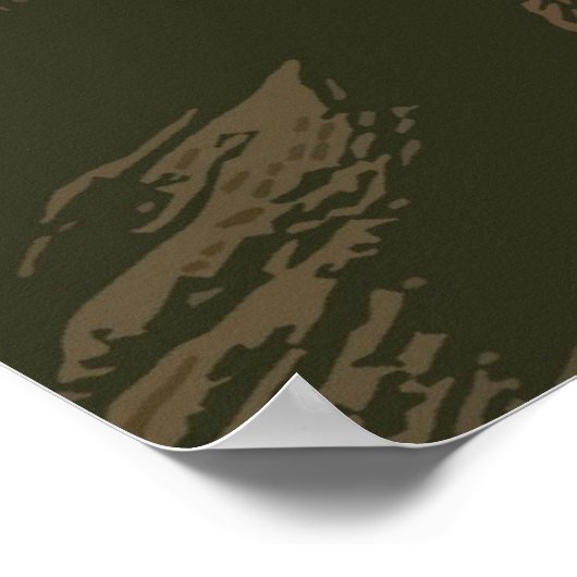 Hippo Deco Portrait Poster (Hoek)