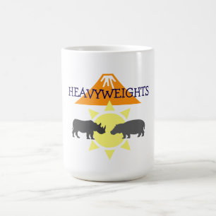 Hippo en neushoorn koffiemok
