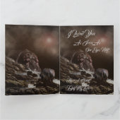 Hippo Enchanted Evening, groot Jubileum Kaart (Binnen)