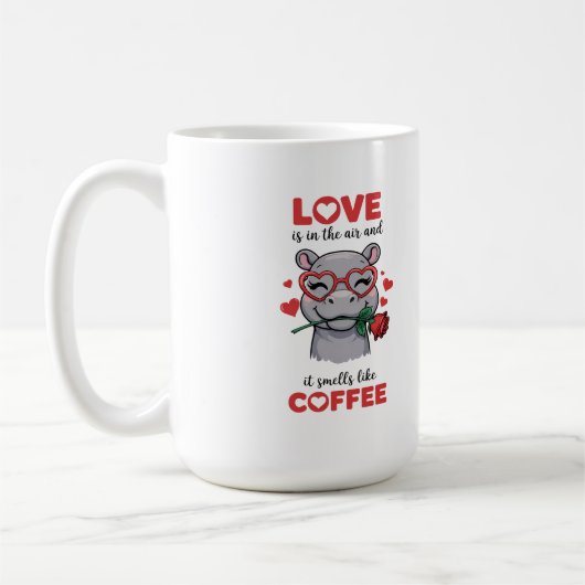Hippo Express Your Love Mug (Gauche)