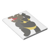 Hippo in Bikini Notitieblok (Schuin)