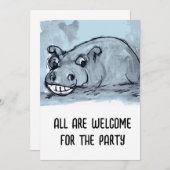 Hippo, Invitation du parti (Devant / Derrière)