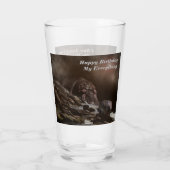 Hippo Love Notes, Anniversaire Boire du verre (Dos)