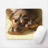 hippo mousepad muismat (Met muis)