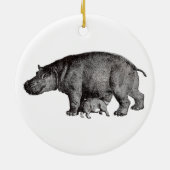 Hippo Ornament (Achterkant)
