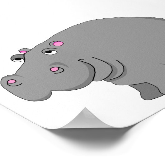 hippo poster (Hoek)