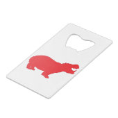 Hippo rouge (Dos Angle)