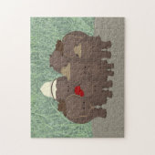 Hippo Safari Puzzle (Vertical)