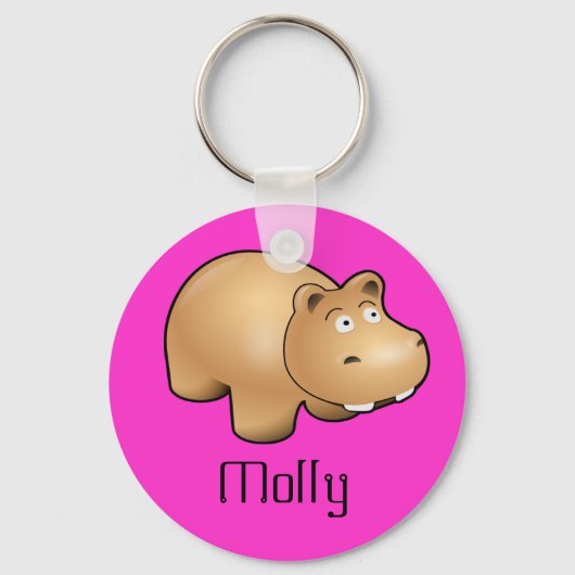 Hippo Sleutelhanger (Voorkant)