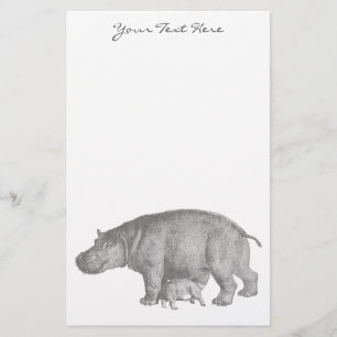  Hippo Stationery Briefpapier