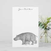  Hippo Stationery Briefpapier (Staand voorkant)