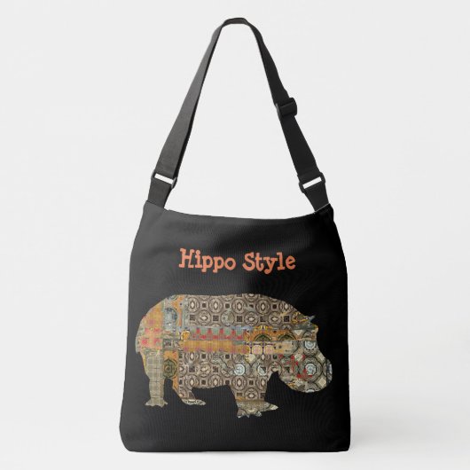 Hippo-stijl Crossbody Tas